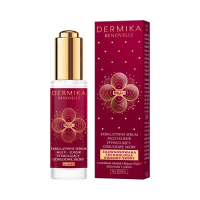 Dermika Renovelle, Ekskluzywne serum multi-eliksir stymulujący odbudowę skóry na dzień