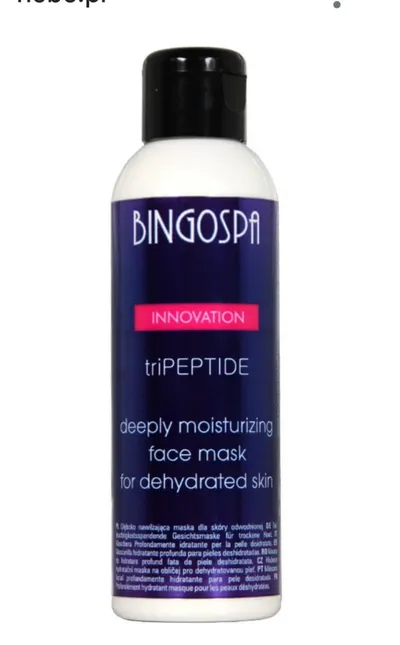 BingoSpa Innovation, triPeptide, Głęboko nawilżająca maska do cery odwodnionej