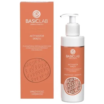 BasicLab Dermocosmetics Capillus, Sprężystość i Miękkość, Aktywator skrętu