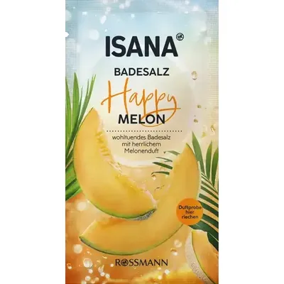 Isana Happy Melon, Bath Salt (Sól do kąpieli)