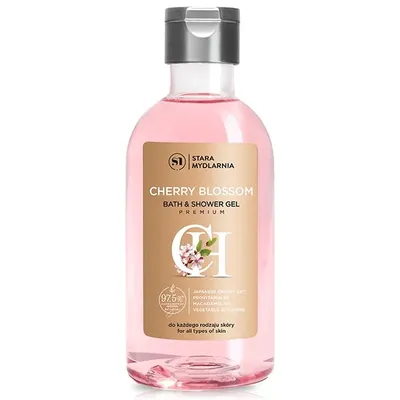 Stara Mydlarnia Eco Receptura, Cherry Blossom, Bath & Shower Gel (Kwiat Wiśni, Żel pod prysznic i do kąpieli)