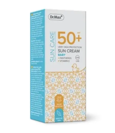 Apteka dr. Max Sun Care, Baby Sun Cream SPF50+ (Krem do opalania dla dzieci SPF50+)