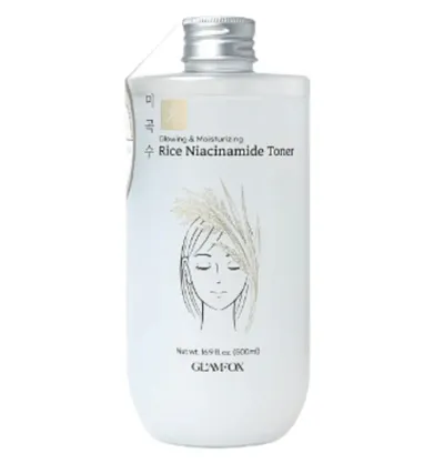 Glamfox Rice Niacinamide Toner (Ryżowy tonik do twarzy z niacynamidem)