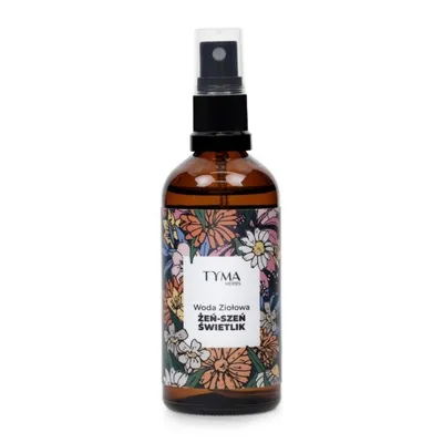 Tyma Herbs Żeń-szeń i Świetlik, Woda ziołowa