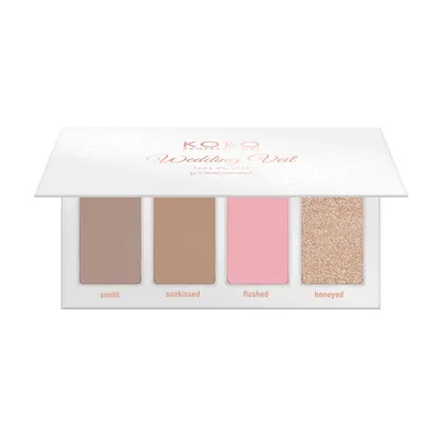 Kobo Professional Wedding Veil, Face Palette (Paleta do makijażu twarzy)