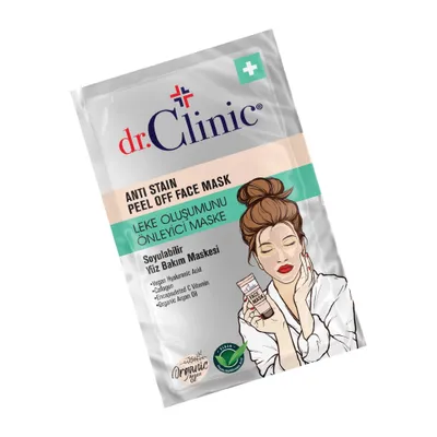 Dr. Clinic Anti Stain, Peel Off Face Mask (Nawilżająca maseczka do twarzy)