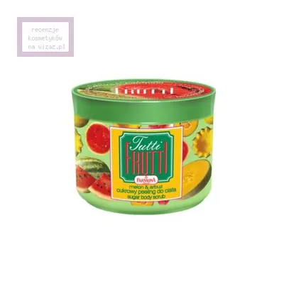 Tutti Frutti Peeling cukrowy do ciała `Melon i arbuz`