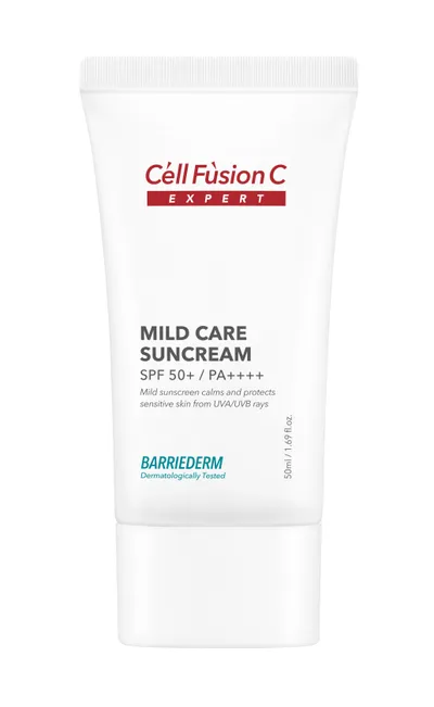 Cell Fusion C Expert, Barriederm Mild Care Suncream SPF50+ (Krem łagodzący)