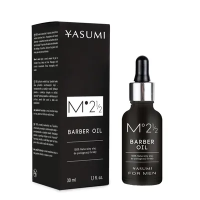 Yasumi M°2,5 Barber Oil (Naturalny olejek do pielęgnacji brody i wąsów)