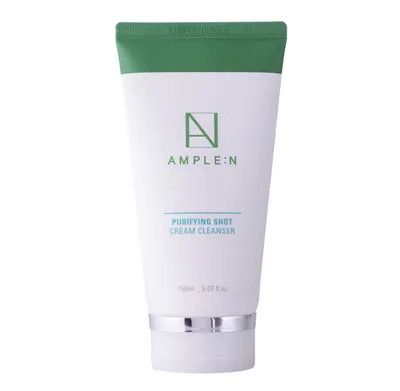 Ample:N Purifying Shot Cream Cleanser (Oczyszczająca emulsja do twarzy)