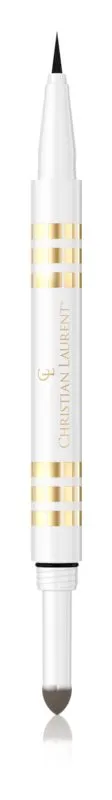 Christian Laurent Pour la Beaute, Brown Pen 2 in 1 Precise Brow Waterproof (Pisak do brwi 2 w 1)