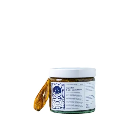 Mydlarnia Pan Bombel Nagietek & Olej z rokitnika, Cukrowy peeling do ciała