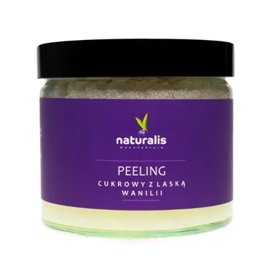 Manufaktura Naturalis Peeling cukrowy z laską wanilii
