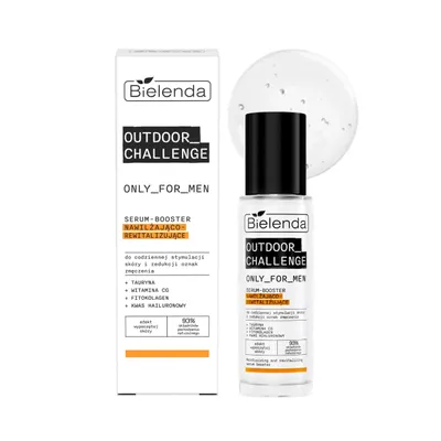 Bielenda Only For Men, Outdoor Challenge, Serum-booster nawilżająco-rewitalizujące