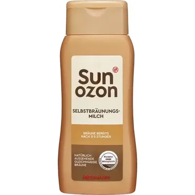 SunOzon Selbstbräunungsmilch (nowa wersja) (Mleczko samoopalające do normalnej i ciemnej karnacji)