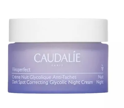 Caudalie Vinoperfect, Creme Nuit Glycolique Anti-taches (Glikolowy krem na noc przeciw przebarwieniom)