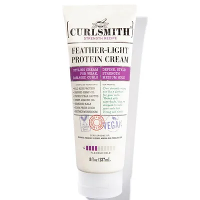 Curlsmith Featherlight Protein Cream (Krem z proteinami do włosów kręconych)