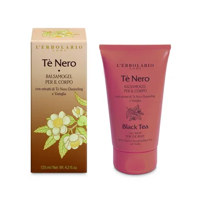 L'Erbolario Black Tea, Gel Body Lotion (Czarna Herbata, Żelowy balsam do ciała)