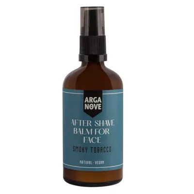 Arganove Smoky Tobacco, Naturalny łagodzący balsam po goleniu