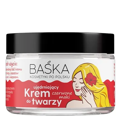 Baśka Czerwone maki, Ujędrniający krem do twarzy