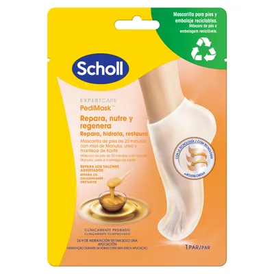 Scholl Manuka Honey Pedimask (Maska głęboko odżywiająca do nóg)