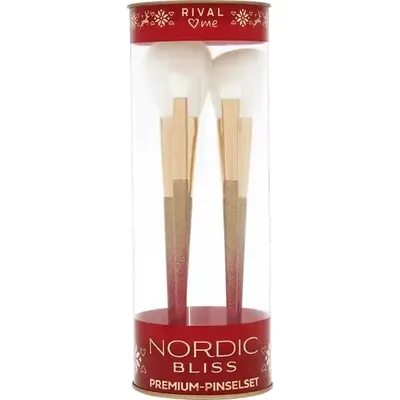 Rival Loves Me Nordic Bliss, Premium Brush Set (Zestaw pędzli do makijażu)