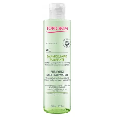 Topicrem AC, Purifying Micellar Water (Oczyszczająca woda miceralna)