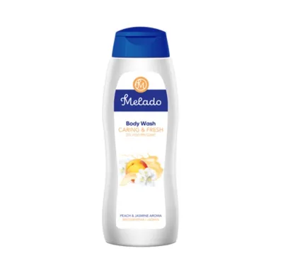 Melado Caring & Fresh, Peach & Jasmine, Body Wash (Brzoskwinia i Jaśmin, Żel pod prysznic)