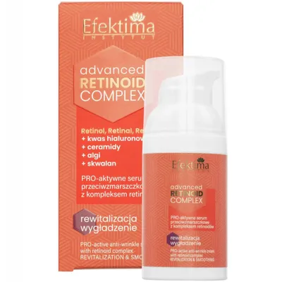 Efektima Advanced Retinoid Complex, Pro-aktywne serum przeciwzmarszczkowe z kompleksem retinoidów