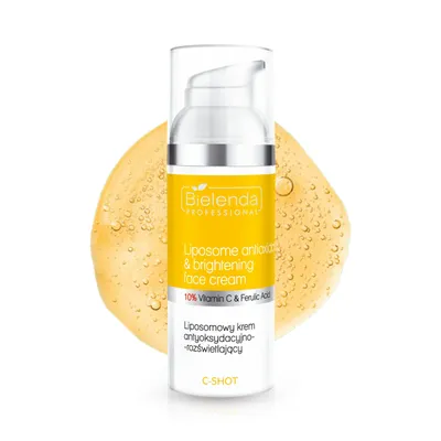 Bielenda Professional C-Shot, Liposome Antioxidant & Brightening Face Cream (Liposomowy krem antyoksydacyjno-rozświetlający)