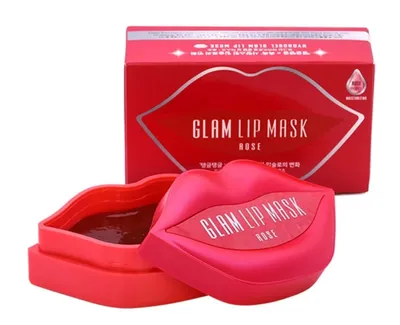 Beauugreen Rose, Glam Lip Mask (Hydrożelowa maska na usta)