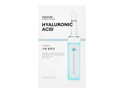Missha Hyaluronic Acid, Miscure Sheet Mask (Maska w płacie z kwasem hialuronowym)
