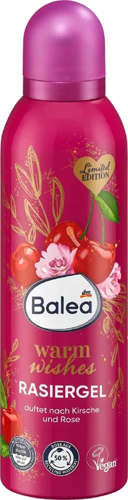 Balea Warm Wishes, Shaving Gel (Żel do golenia)