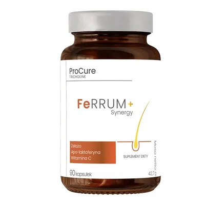 ProCure Tricholine, Ferrum + Synergy, Suplement diety