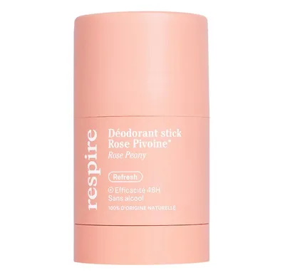Respire Rose Peony, Deodorant Stick (Róża i Peonia, Dezodorant w sztyfcie)