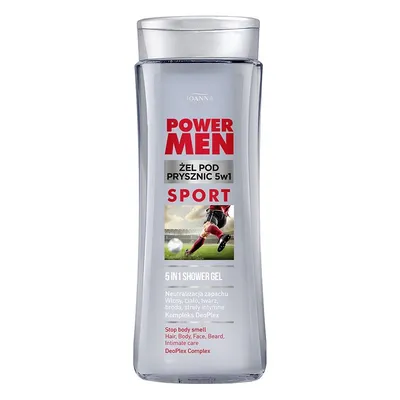 Joanna Power Men, Sport, Żel pod prysznic 5w1