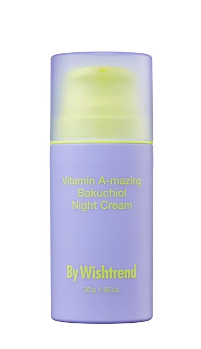 By Wishtrend Vitamin A-mazing Bakuchiol Night Cream (Krem do twarzy na noc z Witaminą A i Bakuchiolem)