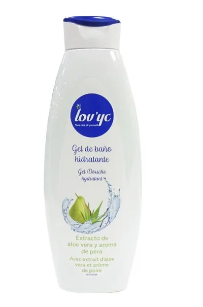 Lov'yc Aloe Vera and Pear, Shower Gel (Aloes i Gruszka, Żel pod prysznic)