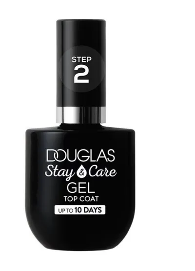 Douglas Collection Stay & Care Gel, Top Coat (Żelowy utwardzacz do paznokci)