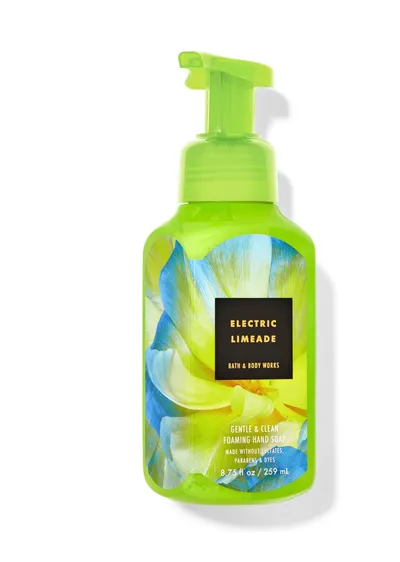 Bath & Body Works Electric Limeade, Gentle & Clean Foaming Hand Soap (Mydło do rąk w piance)