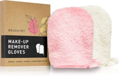 BrushArt Home Salon, Make-up Remover Gloves (Rękawica do demakijażu)