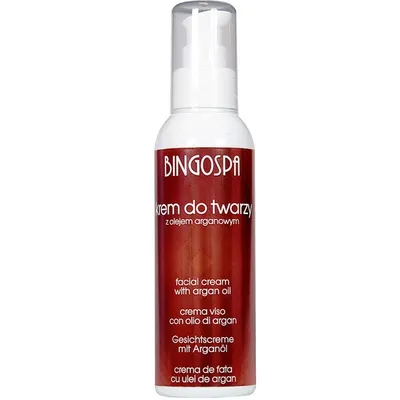 BingoSpa Facial Cream with Argan Oil (Krem do twarzy z olejem arganowym)