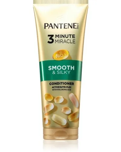 Pantene 3 Minute Miracle, Smooth & Silky, Conditioner (Intensywna 3-minutowa odżywka do włosów zniszczonych)