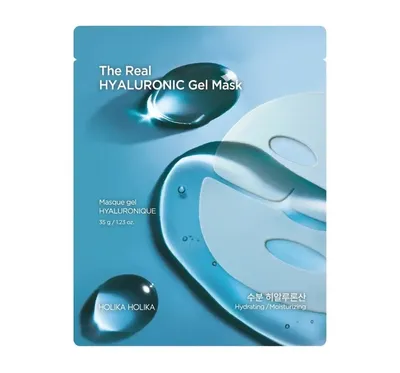 Holika Holika Hyaluronic, The Real Gel Mask (Maska do twarzy w płachcie)