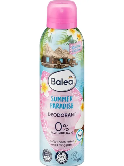 Balea Summer Paradise, Deodorant Spray (Dezodorant w sprayu)