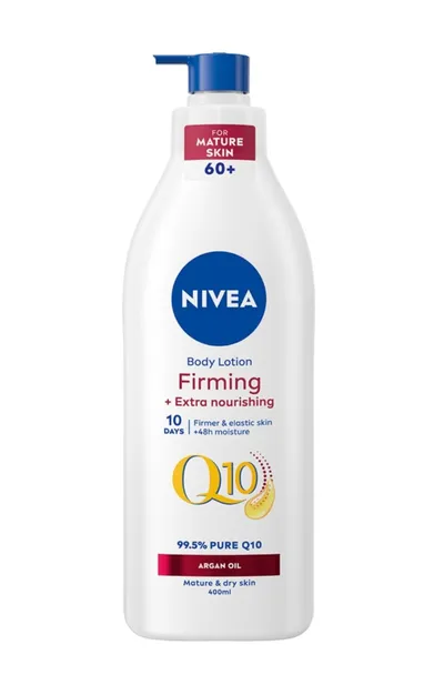 Nivea Ujędrniający balsam do ciała do suchej i bardzo suchej skóry `Q10 + Olej arganowy`