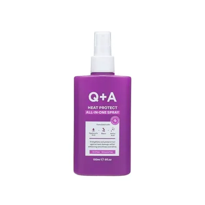 Q+A Heat Protect All-In-One Spray (Wielozadaniowy spray termoochronny do stylizacji włosów)