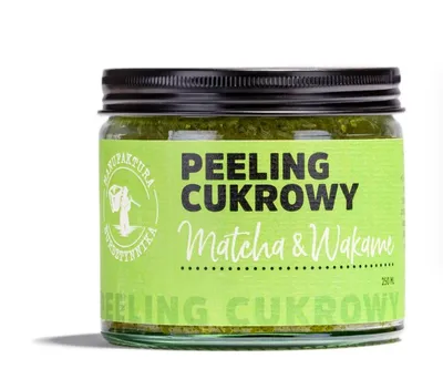 Manufaktura Bursztynnika Matcha i Wakame, Peeling cukrowy do ciała