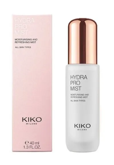 Kiko Milano Hydra Pro Mist, Moisturizing and Refreshing Mist (Nawilżająca mgiełka do twarzy)