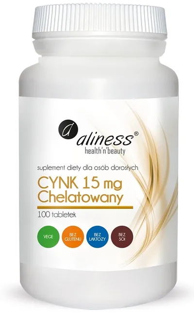Aliness Cynk chelatowany, Suplement diety